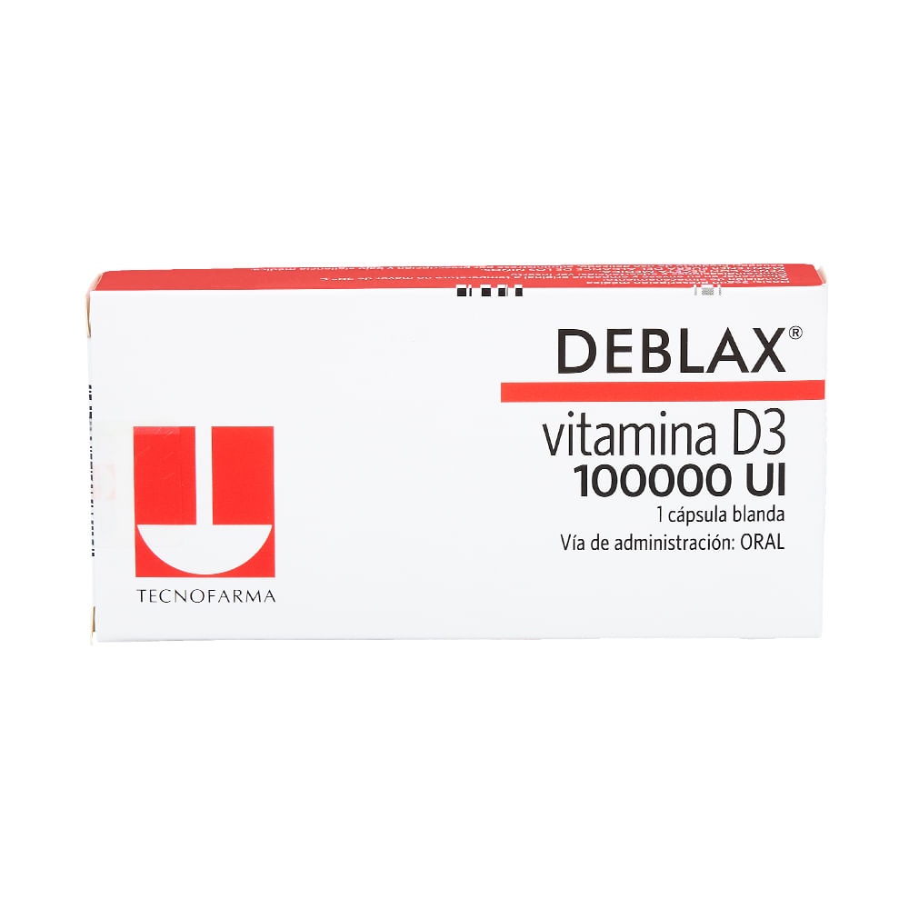 Deblax 100.000ui Cápsula Blanda